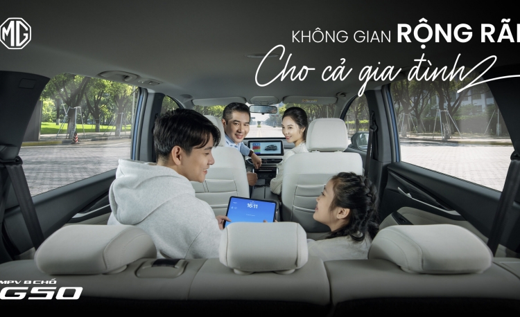 CẬN CẢNH MG G50 – MẪU MPV 8 CHỖ HOÀN HẢO CHO PHONG CÁCH SỐNG HIỆN ĐẠI
